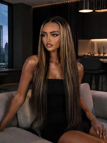 13x6 High-Definition Lace Straight Hair Wig, 200% Density, Wear And Go, Lace Closed Wig - S4/30 - View 5