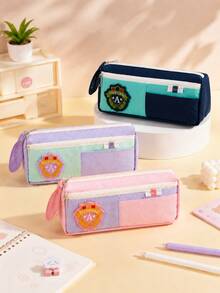 New Pencil Case For Middle And High School Students, Large Capacity Pencil Case For Boys And Girls, Stationery Learning Set - multicolor - View 11