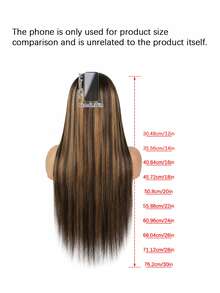 13x6 High-Definition Lace Straight Hair Wig, 200% Density, Wear And Go, Lace Closed Wig - S4/30 - View 4