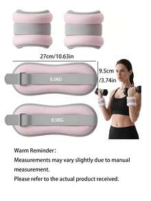 Strength Training Wrist & Ankle Weights - Rosa - View 12