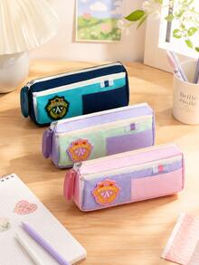 New Pencil Case For Middle And High School Students, Large Capacity Pencil Case For Boys And Girls, Stationery Learning Set - multicolor - View 6