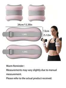 Strength Training Wrist & Ankle Weights - Rosa - View 9