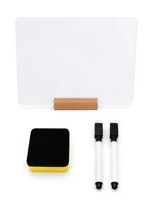 Cirelle Double-Sided Erasable Desktop Whiteboard, Freestanding Reusable Message Board & Writing Tablet For Notes, To Do Lists, Reminders, Drawing, Office Desk, Home Workspace, Kitchen Counter, Daily Planning & Housewarming Gift - multicolor - View 11