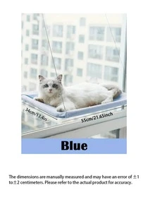 1pc Cat Hammock, Hanging Window Cat Bed, Plastic Material Pet Bed, Suitable For Cats & Small Dogs, Window Mounting Fixture, 4kg Load Capacity, Pet Accessory - Multicolor - View 13