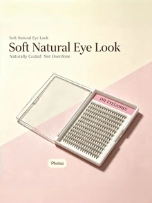 12 Rows 10D 0.07mm 8-16mm Mixed C D Curl Fluffy Wispy Natural Volume Individual Lashes DIY Eyelash Extension Reusable For Women Girls Daily Party Makeup Gift - Multicolor - View 4