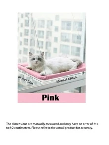 1pc Cat Hammock, Hanging Window Cat Bed, Plastic Material Pet Bed, Suitable For Cats & Small Dogs, Window Mounting Fixture, 4kg Load Capacity, Pet Accessory - Multicolor - View 11