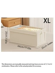 Foldable Portable Storage Box, Dust-Proof Clothes And Quilt Organizer, Spring-Loaded Household Storage Container - Convenient And Space-Saving, Perfect For Bed Sheets, Spring Clothing And Quilt Storage, Outdoor Patio Storage, Back To School Season - Multicolor - View 8