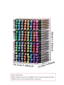 Collapsible Art Marker Storage - Multicolor - View 11