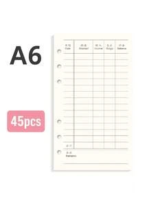 Muroi Mono Korean Style Polka Dot Denim A6 Notebook, Polka Dot Cloth Notebook Shell, Simple Korean Style Polka Dot Cloth A6 Loose Leaf Notebook, Student DIY Notebook, Portable Notebook, Adjustable Cover For Notebook, Front And Rear Storage Function Metal Loose Leaf Clip, Sturdy And Durable Diary Notebook Material, Daily Writing Travel Diary School Office Supplies, Birthday And Back To School Season Simple Style Notebook Gift. - multicolor - View 10