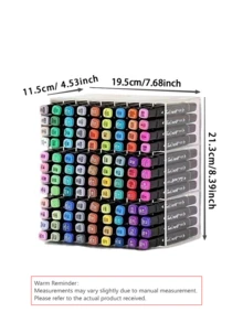 Collapsible Art Marker Storage - Multicolor - View 13