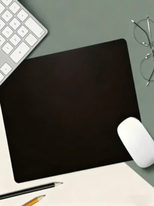 1PC Desk Mat Mouse Pad NonSlip Waterproof Oilproof Scratchproof Washable Durable Smooth Comfortable Wrist Rest Black Office Home Gaming Keyboard Accessory Efficient - Black - View 5