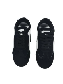 Plus Size Women'S Summer Casual Flat Soft Sole Patchwork Outdoor Sports Shoes, Lightweight Spring/Autumn Student Sneakers - Black 6212 - View 5