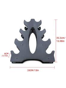 1 buah Rak Dumbbell Stand Bingkai A, Rak Beban Dumbbell, Tempat Dumbbell Kompak, Hemat Ruang untuk Gym Rumah, Beban Berbentuk Segitiga, Olahraga, Gym, Latihan di Rumah, Aksesoris Olahraga, Aksesoris Gym, Aksesoris CrossFit - Hitam - View 11