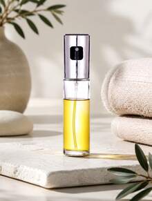 Stainless Steel Olive Oil Spray Bottle, Glass Sprayer Bottle For Cooking, Baking, Kitchen Condiment Dispenser, Leak-Proof Oil Sprayer For Cooking And Grilling, Kitchen Essential With Built-In Nozzle - Multicolor - View 2