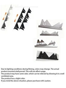 2/4 Pieces Stainless Steel Stove Gap Covers, Stove Gap Filler With Fine-Tuning Kit, Heat-Resistant Decorative Guard, Suitable For Stove Countertops And Between Countertops - View 2