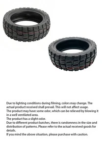 Tubeless Tire Off-Road Tyre Universal For Electric Scooter Front And Rear Wheel Vacuum Tyre Parts For SmartGyro Rockway Electric Scooter - Black - View 2