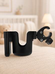 1 Pack, Stroller Cup Holder With Mobile Phone Holder, Stroller Storage Supplies With Water Cup, Baby Travel Equipment With Mobile Phone. - Multicolor - View 7