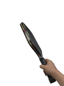 Perseus IV BEN JOHNS Pro Player Edition 16mm T700 Gen4 Propulsion Core Frosted Carbon Fiber Pickleball Paddle - Black - View 4
