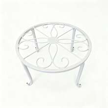 Heavy-Duty Rust-Resistant Iron Plant Stand, Potted Plant Holder, Sturdy Flower Pot Rack, Stylish Room Decor, Home Decoration, Space-Saving Storage Solution, Kitchen Accessory, Bathroom Accessory, Bedroom Accessory - A - View 14