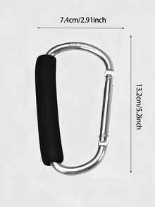 1/2 Pack, Color Optional, Stroller Hook, Non-Slip Foam Trolley Buckle, Baby Walking Artifact, Mommy Bag Hook. - Multicolor - View 12