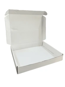 5 Piece Set White Courier Packaging Boxes, Packing Materials, Corrugated Paper Boxes, Postal Cardboard Boxes, Gift Boxes, Corrugated Boxes, Shipping Boxes Back To School - white - View 2