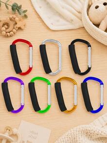 1/2 Pack, Color Optional, Stroller Hook, Non-Slip Foam Trolley Buckle, Baby Walking Artifact, Mommy Bag Hook. - Multicolor - View 9