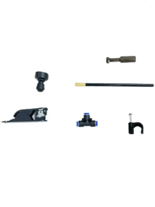 5M/10M/15M/20M DIY Greenhouse Garden Watering System, Universal Mist Cooling Kit, Plastic Material, No Electricity Required, Fit European And US Thread Standard, Suitable For Plants And Yard Mist Cooling - multicolor - View 2