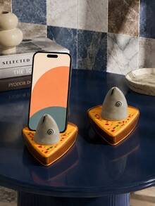 Joivida 1pc/2pcs Multi-Functional Fish Desk Organizer, 2-In-1 Phone Stand And Pen Holder For Office, Home, School, Portable Cute Fish Holder For Phone, Pens, Small Items, Desk Decor Gift - multicolor - View 8