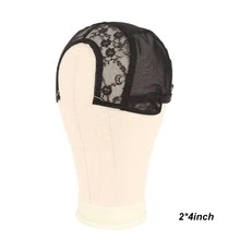 Nunify Wig Caps For Making Lace Wig With Drawstring Adjustable Mesh Cap With Adjust Silicone Nonslip Elastic Wig Band Weaving Cap With Drawstring For Making 4X4 5X5 13X4 13X6 Lace Front Wigs - multicolor - View 8