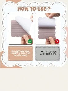 4/8/16/24/32PCS Scalloped Edge Sticky Notes 3x3 Inch Retro Colors Self Adhesive Memo Pads For School Office Home Supplies Planning Journaling Gift - one-size - View 4