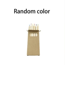 48/60/72/Pcs Mini Colored Pencil Set, Portable Short Pencils, 6 Different Colors Per Box, Pre-Sharpened, Suitable For Home Birthday Party, School Teacher, Craft, Learning Supplies, Painting, Classroom, Art Tools - multicolor - View 2