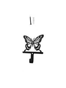 Muroi Mono Metal Butterfly Wall Hook Set, Nordic Style No-Drill Decorative Hanging Hooks For Keys, Hats, Bags, Coats, Scarves & Towels, Creative Entryway Organizer, Bedroom Wall Decor, Hallway Storage, Holiday & Housewarming Gift - Multicolor - View 11