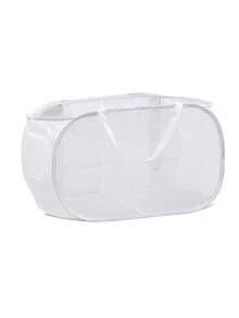 1 Keranjang Penyimpanan Kapasitas Besar Dua/Tiga Kompartemen, Keranjang Pakaian Kotor, Keranjang Penyimpanan Lipat untuk Kamar Tidur, Kamar Mandi, dan Asrama, Keranjang Penyimpanan Genggam untuk Pakaian, Mainan, dan Barang-Barang Lain-lain, Dua Spesifikasi, Bebas Memilih - MultiWarna - View 17