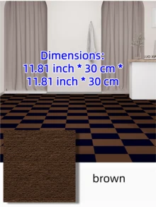 Karpet Perekat Mandiri untuk Kamar Tidur, Ruang Tamu, Kantor, Lantai Toko, Anti Selip dan Tahan Air - 10Pcs - View 8