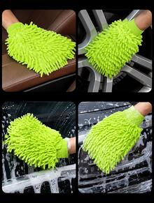 Chemical Guys, Chenille Microfiber Wash Mitt For Cars, Lime Green, Single | Ultra-Soft Chenille Noodles Hold Thick Suds And Trap Grit, Gentle On Paint, Glass Machine Washable - multicolor - View 9