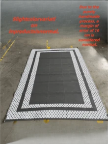 1pc Waterproof Reversible Outdoor Rug PP Material Portable Foldable With Carry Bag And 4 Ground Stakes For Patio RV Camper Deck Balcony Picnic Beach Camping - Airplane Frame - View 9