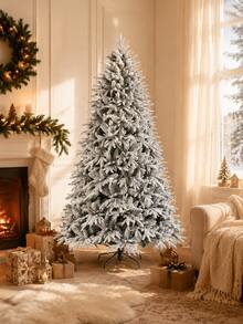 Dekorasi Natal 120CM-180M Pohon Natal Mewah Berbahan Bulu Halus Dekorasi Rumah Pohon Natal Meja - MultiWarna - View 1