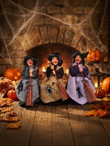 Halloween Witch Living Room Creative Storage Decorations For Schools, Offices, Gifts, Weddings, Start Of School Season, Small Party Games, And Daily Parties - multicolor - View 4