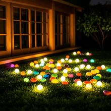 Suitable For Garden Landscapes, Driveway Decorations, Aquarium Starry Sky Decorations And Romantic Fluorescent Stone Landscaping. After Absorbing Sunlight Or Light, It Can Glow At Night Without The Need For Electricity. - multicolor - View 5