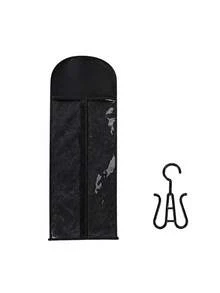 Non-Woven Wig Storage Bag With Clear PVC Window, Waterproof Hanging Wig Pouch, Travel Cosplay Comic Con Wig Organizer Bag - Multicolor - View 17
