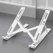 Teckwe 10-Level Height Adjustable Laptop Stand, Lightweight Foldable Desktop Holder With Stable Triangular Frame, Ventilated Open Design And Scratch-Resistant Silicone Pads, For 10–16 Inch Laptops And Tablets - View 3
