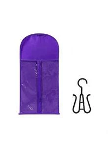 Non-Woven Wig Storage Bag With Clear PVC Window, Waterproof Hanging Wig Pouch, Travel Cosplay Comic Con Wig Organizer Bag - Multicolor - View 23