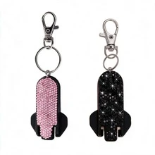 Sparkling Rhinestone Plastic Soda Can Opener With Dust-Proof Sealing Function, Portable Multi-Function Bottle Cap Opener Tool, Keychain Pendant Design, Suitable For Daily Use, Family Gatherings, Picnics, Outdoor Activities And Office Use, - Multicolor - View 13