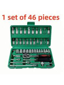 Multifunctional Hex Socket Ratchet Wrench Set For Home, Car And Vehicle Repair, Quick Socket Combination Wrench - View 8