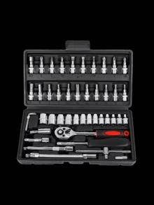 Multifunctional Hex Socket Ratchet Wrench Set For Home, Car And Vehicle Repair, Quick Socket Combination Wrench - View 7