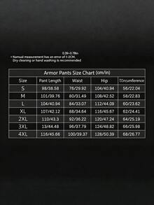 High Elastic Shock Absorbing Cycling Padded Shorts Breathable Anti-Scratch Motorcycle Riding Armor Pants Men Outdoor Sports Protection Trousers - Black - View 3