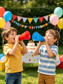 MINKOJA 5PCS 10PCS  Sports Event Football Megaphone For Cheering And Atmosphere - View 1