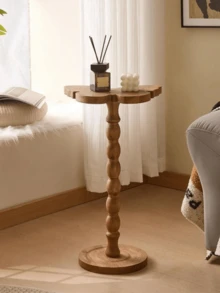 1PC Compact Small Space Saving Multifunctional Durable Sturdy High Quality Wood Metal Butterfly Pattern Modern Vintage Luxury Side Table End Table Coffee Table Desk For Balcony Entryway Living Room Home Office Study Bedroom Apartment Decor - Multicolor - View 7