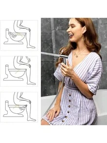 1 Set Toilet Companion Kit, 304 Stainless Steel Bidet Sprayer, Anti-Explosion Shower Hose, Toilet Sprayer Nut Gasket - G1/2" - View 8
