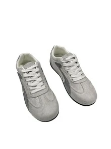 Lightweight Casual Women'S Sneakers In Beige For Sports And Outdoor Running - Beige - View 6